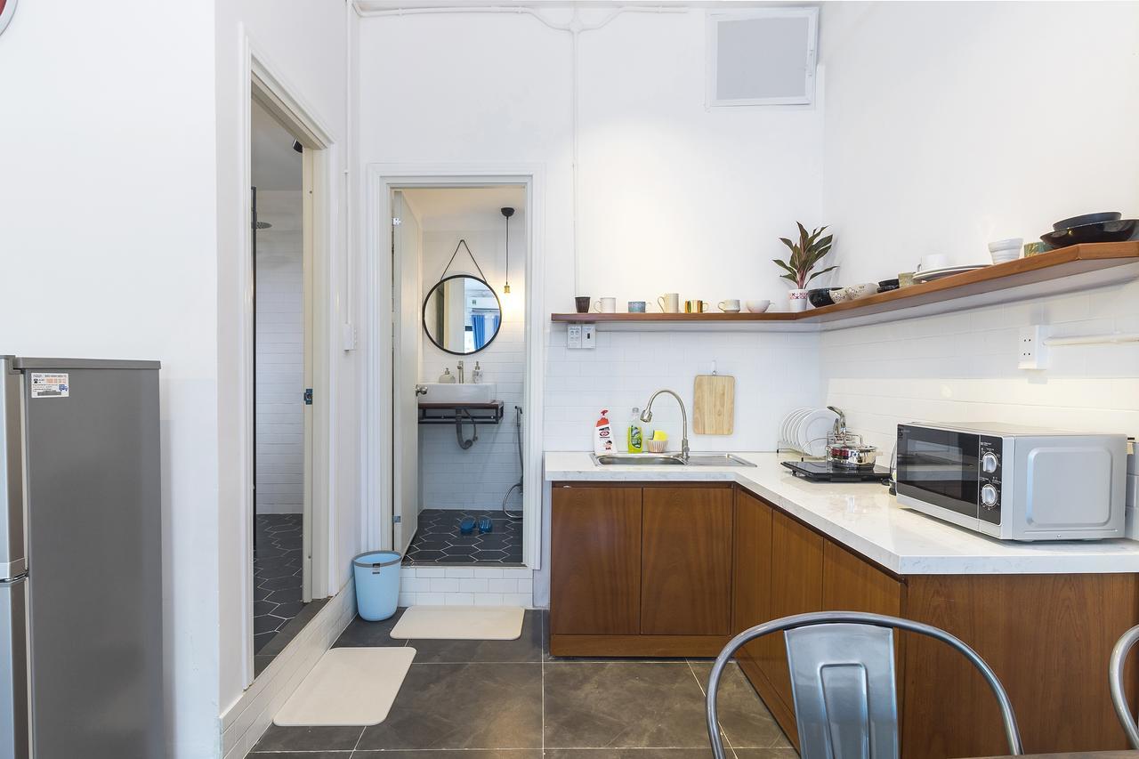 Scandinavian Apartment With Balcony In Bui Vien Ho Či Minovo Město Exteriér fotografie