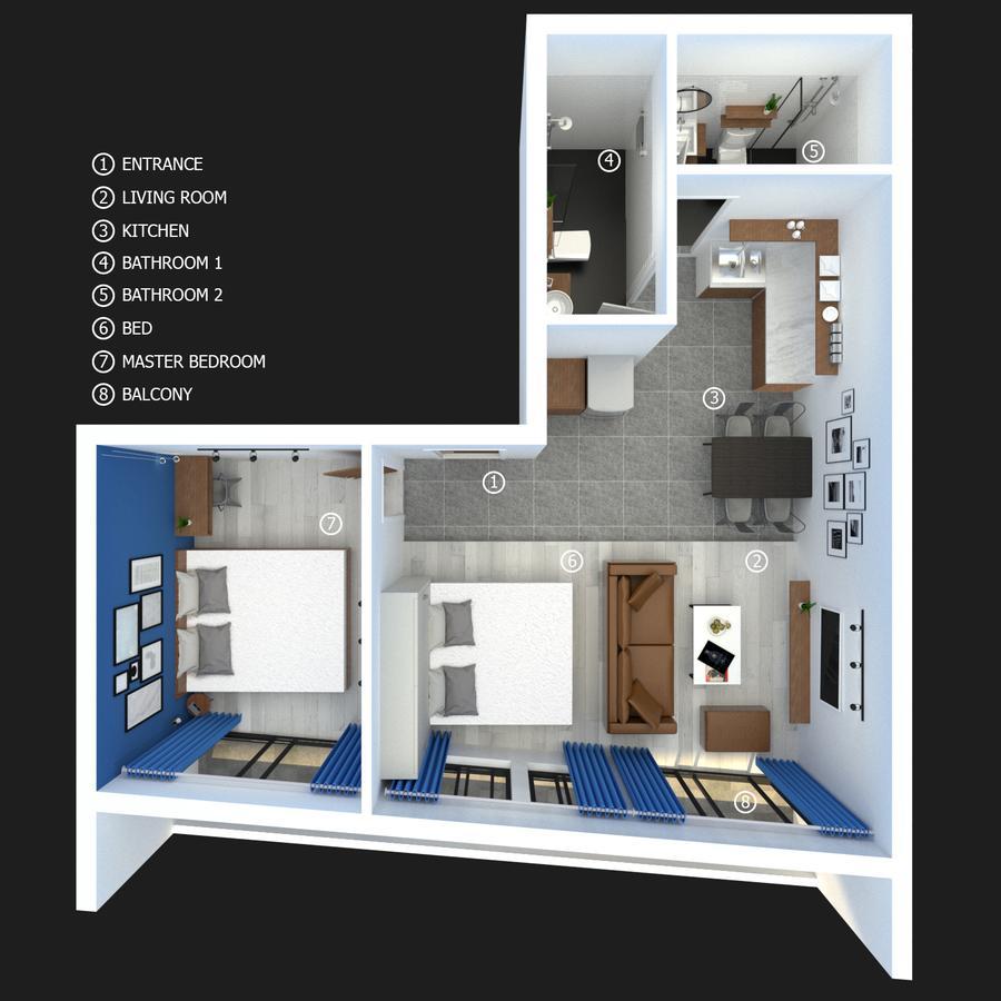 Scandinavian Apartment With Balcony In Bui Vien Ho Či Minovo Město Exteriér fotografie